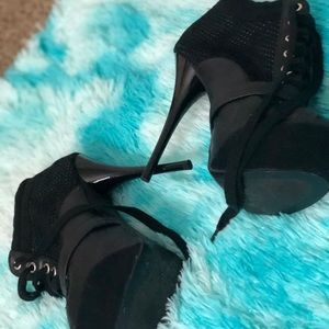 High Heeled Ankled Boots